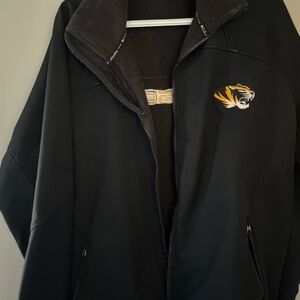 Columbia Black Men's Jacket! Missouri tiger jacket!